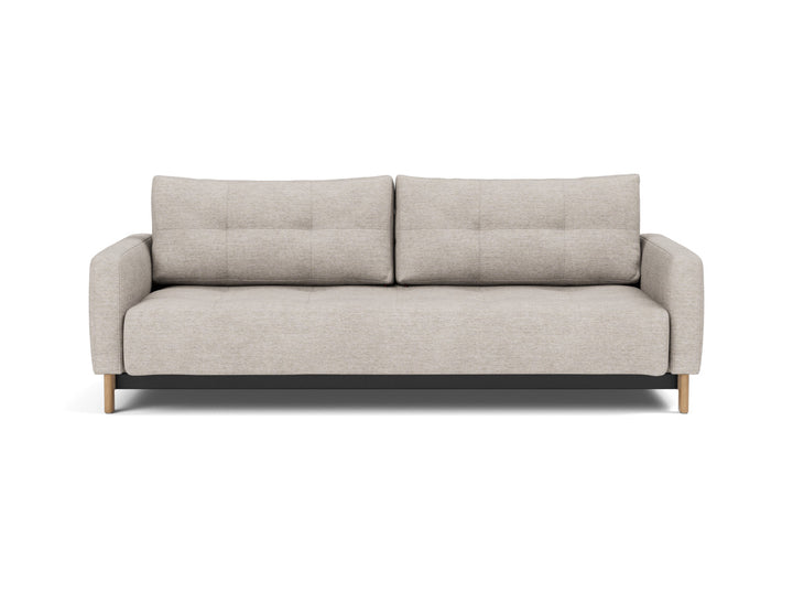 Canapea extensibila Pyxis D.E.L. 155x200cm, tesatura la alegere #material_471-yuveno-sand