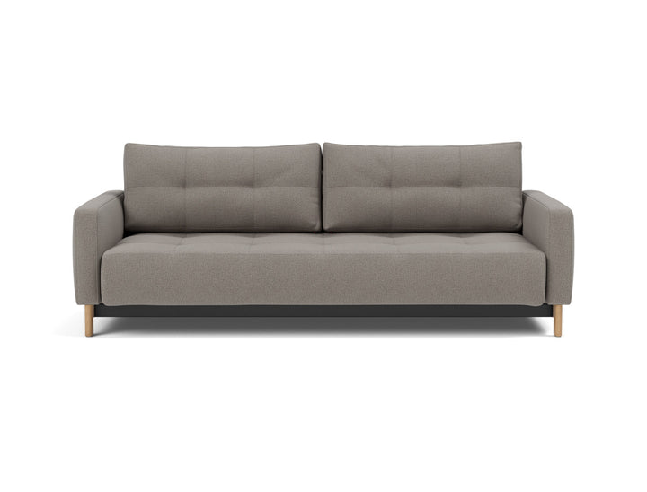 Canapea extensibila Pyxis D.E.L. 155x200cm, tesatura la alegere #material_521-mixed-dance-grey