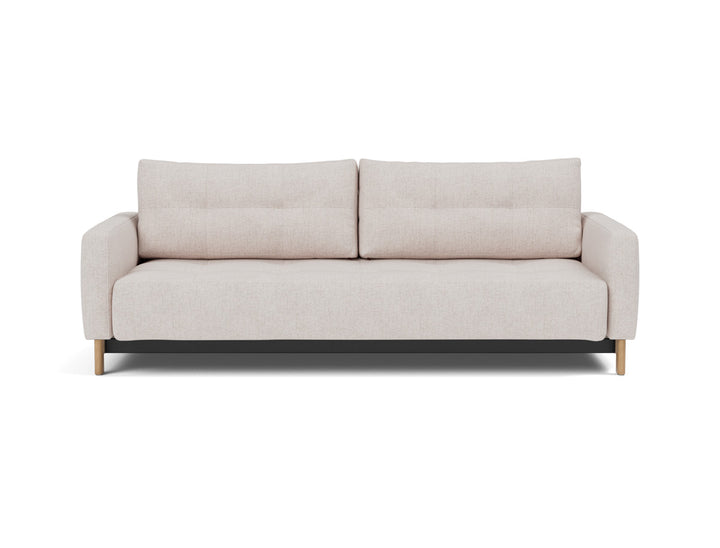 Canapea extensibila Pyxis D.E.L. 155x200cm, tesatura la alegere #material_300-weda-sand