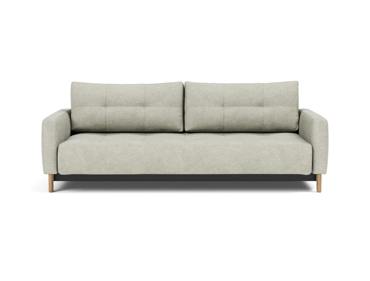 Canapea extensibila Pyxis D.E.L. 155x200cm, tesatura la alegere #material_280-avella-sand