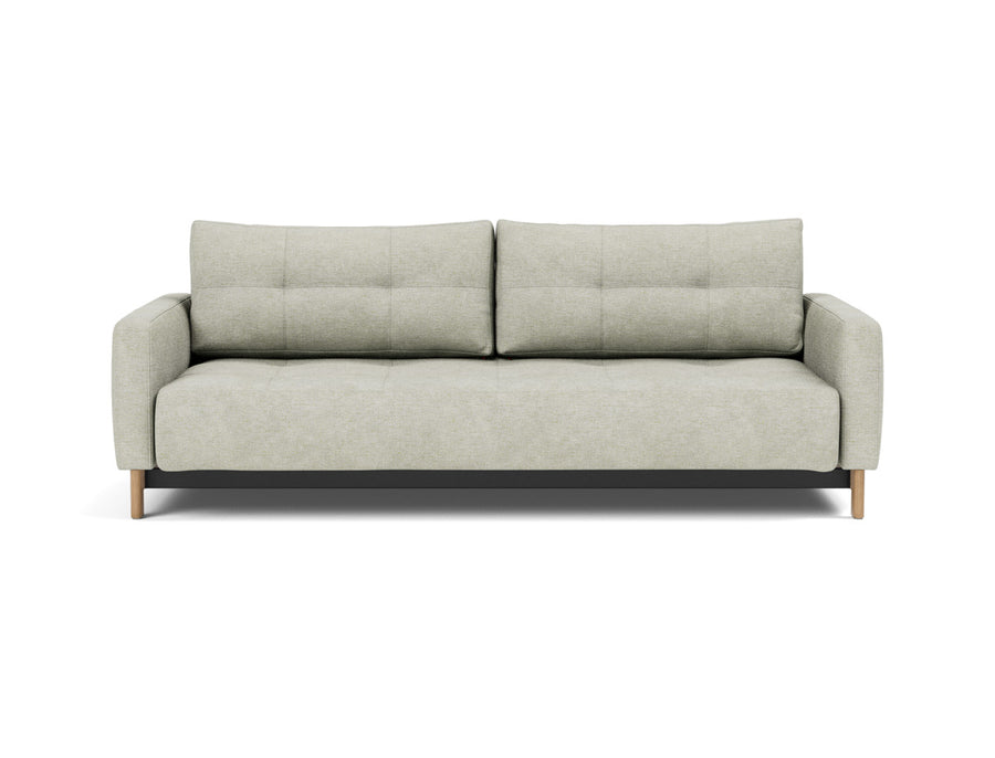 Canapea extensibila Pyxis D.E.L. 155x200cm, tesatura la alegere #material_280-avella-sand