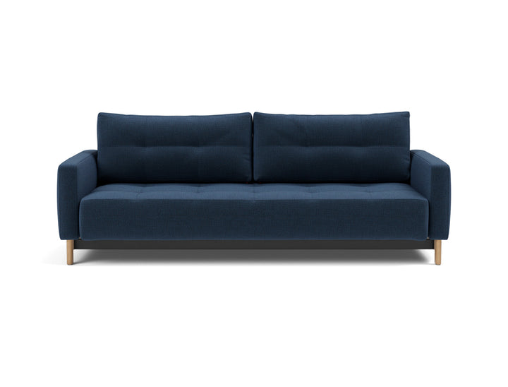 Canapea extensibila Pyxis D.E.L. 155x200cm, tesatura la alegere #material_414-esina-indigo-blue