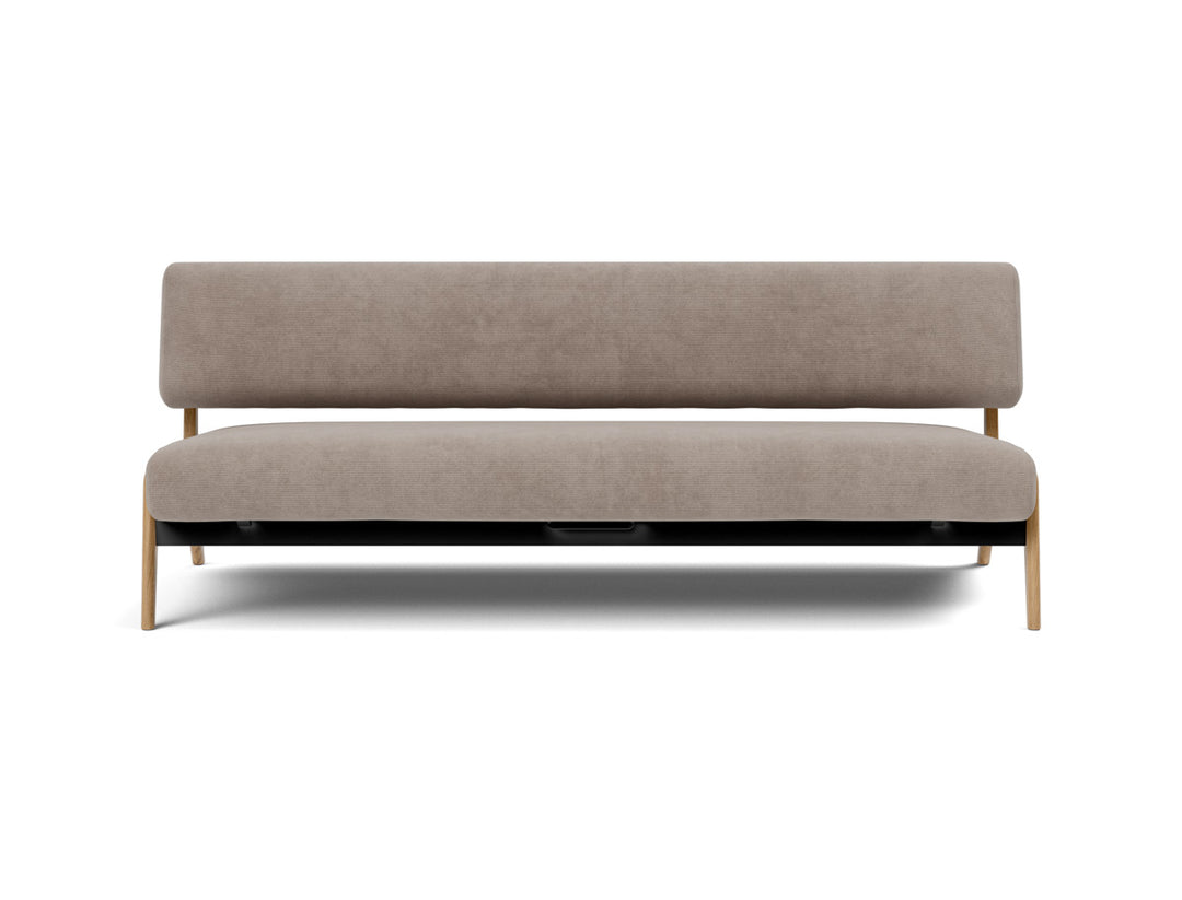 Canapea extensibila Nolis 90x200 cm, tesatura la alegere #material_318-cordufine-beige