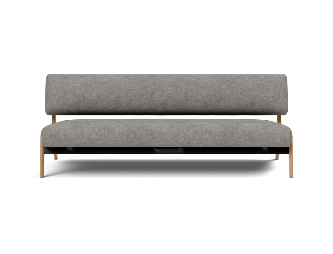 Canapea extensibila Nolis 90x200 cm, tesatura la alegere #material_282-avella-warm-grey