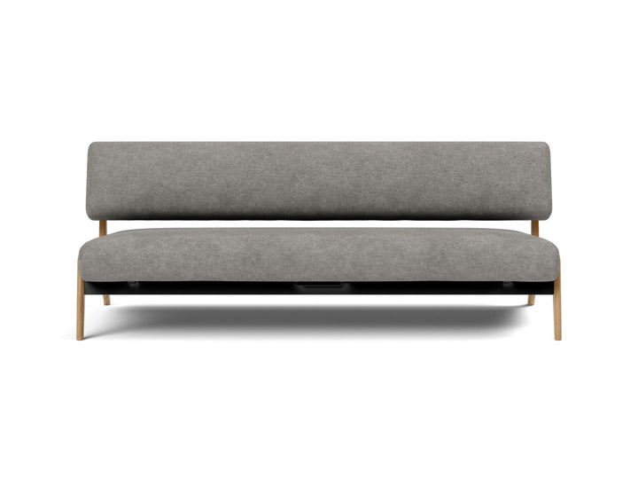 Canapea extensibila Nolis 90x200 cm, tesatura la alegere #material_282-avella-warm-grey
