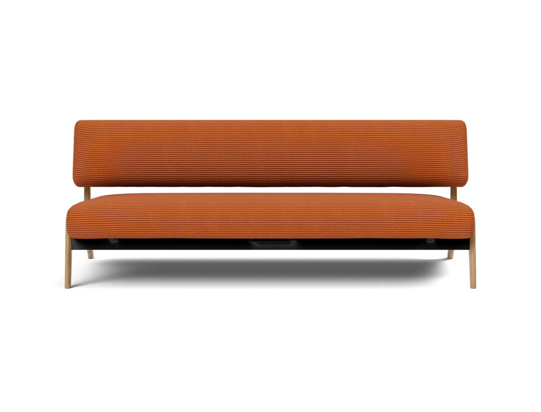 Canapea extensibila Nolis 90x200 cm, tesatura la alegere #material_595-corduroy-burnt-orange