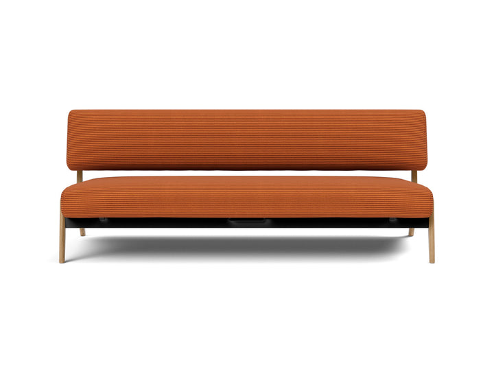 Canapea extensibila Nolis 90x200 cm, tesatura la alegere #material_595-corduroy-burnt-orange