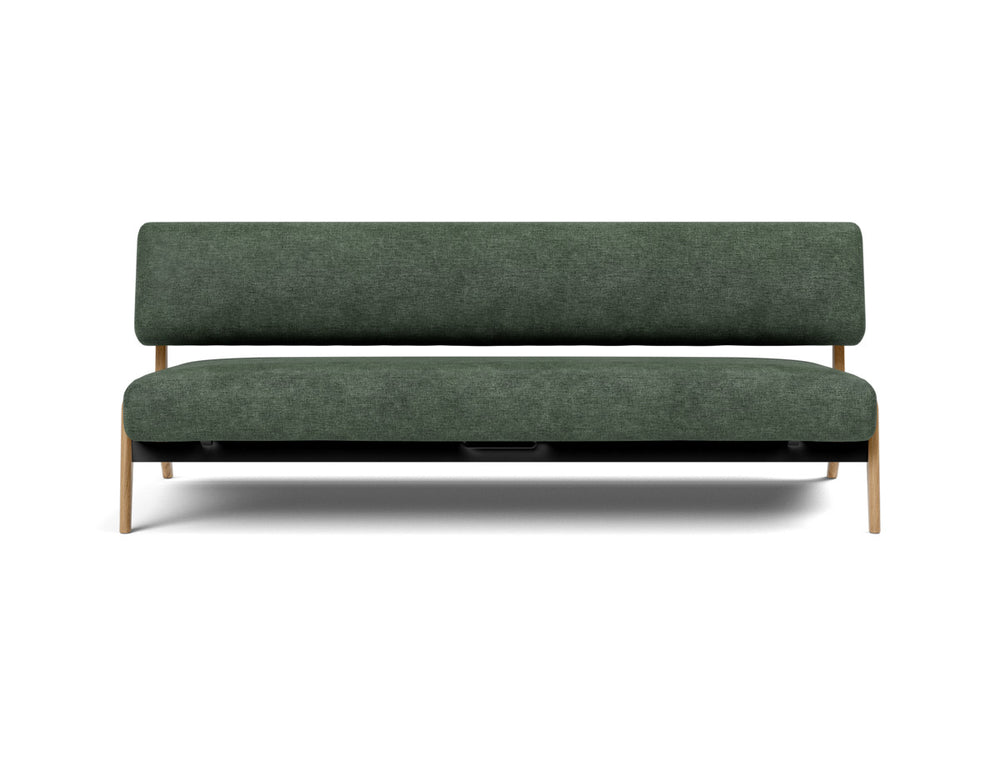 Canapea extensibila Nolis 90x200 cm, tesatura la alegere #material_281-avella-pine-green