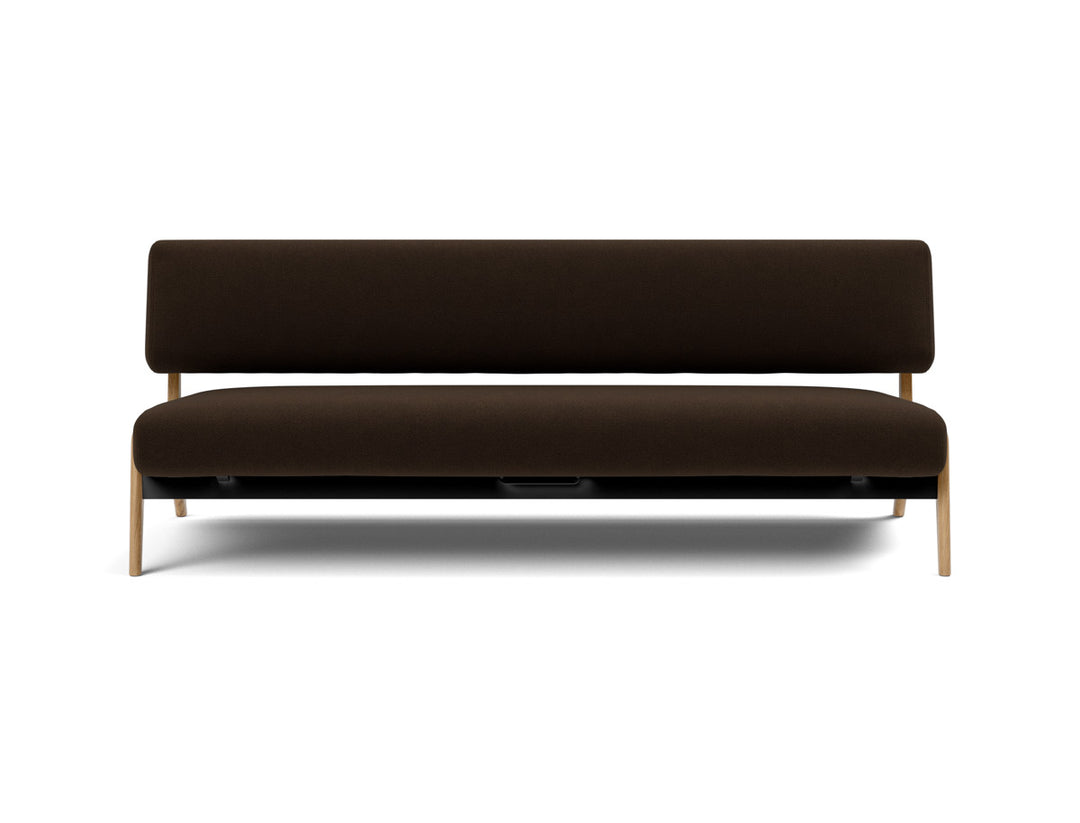 Canapea extensibila Nolis 90x200 cm, tesatura la alegere #material_358-taura-chocco