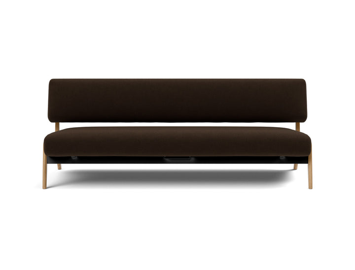 Canapea extensibila Nolis 90x200 cm, tesatura la alegere #material_358-taura-chocco