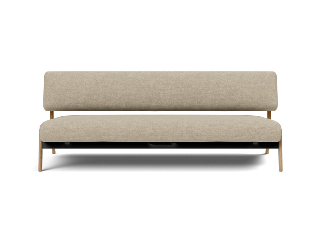 Canapea extensibila Nolis 90x200 cm, tesatura la alegere #material_356-taura-sand