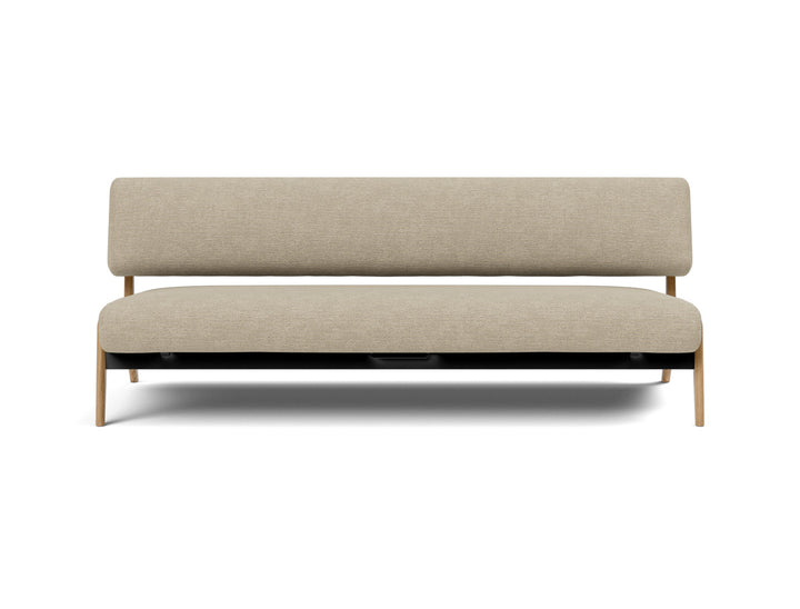 Canapea extensibila Nolis 90x200 cm, tesatura la alegere #material_356-taura-sand