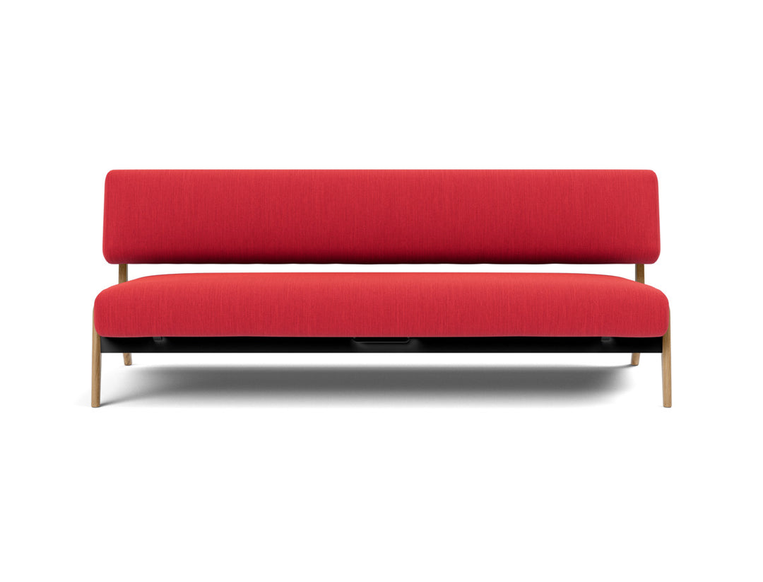 Canapea extensibila Nolis 90x200 cm, tesatura la alegere #material_511-elegance-red