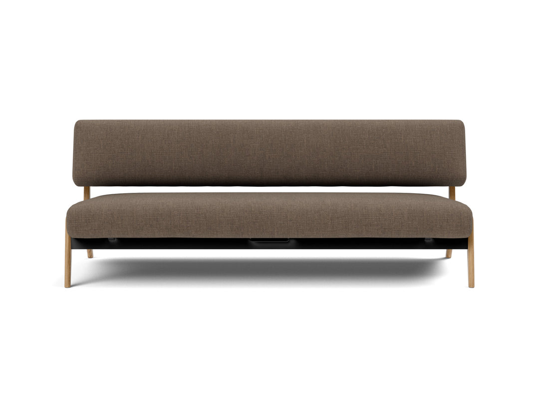 Canapea extensibila Nolis 90x200 cm, tesatura la alegere #material_411-esina-cedar-brown