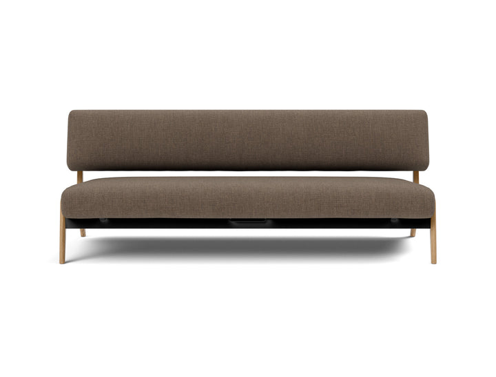 Canapea extensibila Nolis 90x200 cm, tesatura la alegere #material_411-esina-cedar-brown