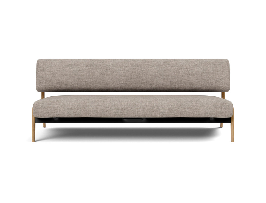 Canapea extensibila Nolis 90x200 cm, tesatura la alegere #material_472-yuveno-warm-grey