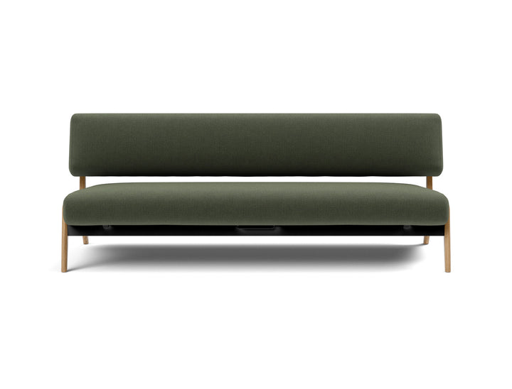 Canapea extensibila Nolis 90x200 cm, tesatura la alegere #material_413-esina-olive-green