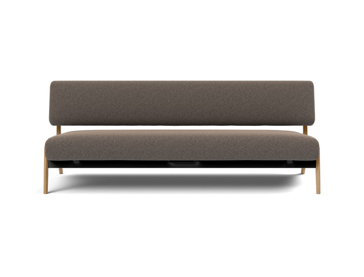 Canapea extensibila Nolis 90x200 cm, tesatura la alegere #material_530-boucl-taupe