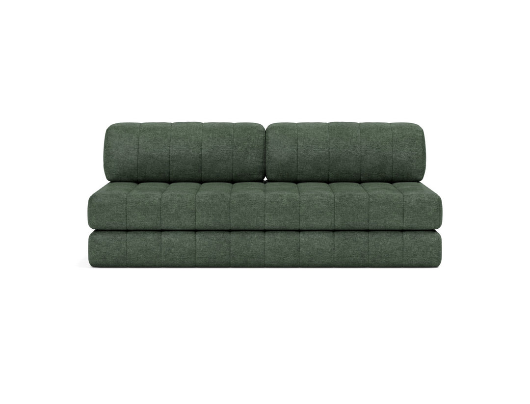 Canapea extensibila CozyPad 208x208cm, tesatura la alegere #material_281-avella-pine-green
