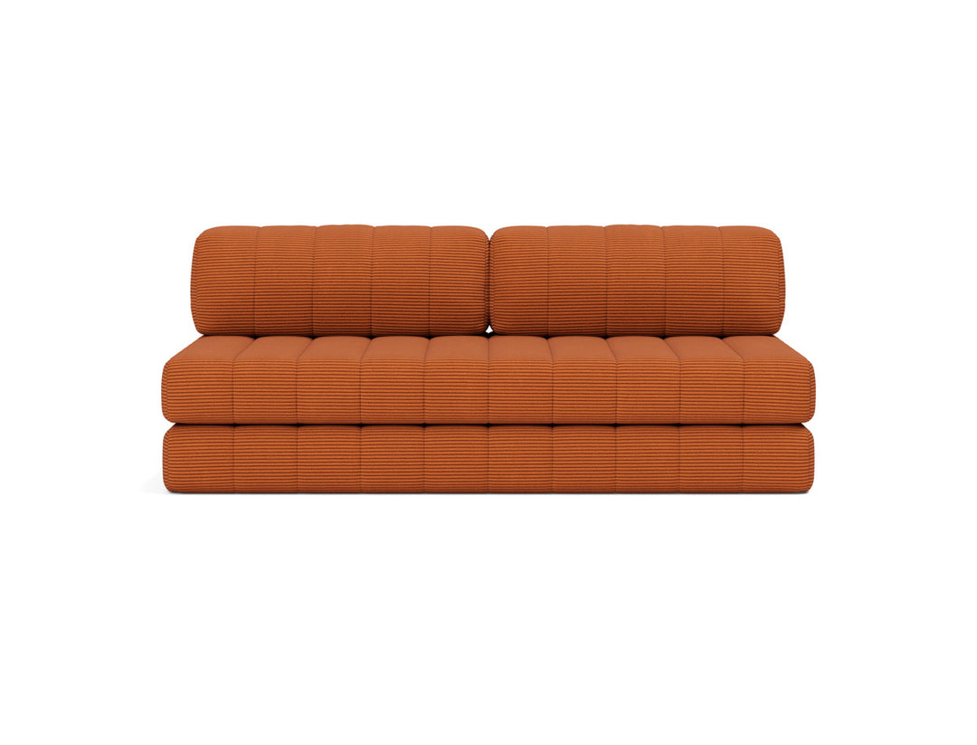 Canapea extensibila CozyPad 208x208cm, tesatura la alegere #material_595-corduroy-burnt-orange