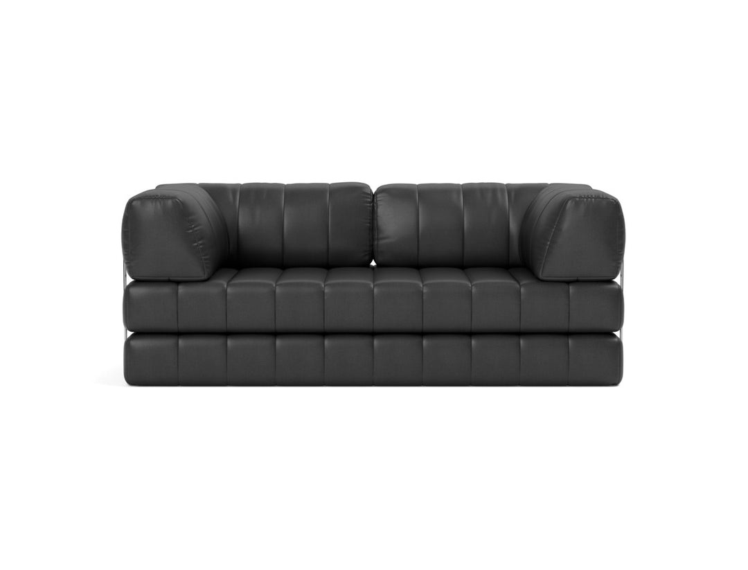 Canapea extensibila CozyPad cu brate 208x208cm, tesatura la alegere #material_550-faunal-black