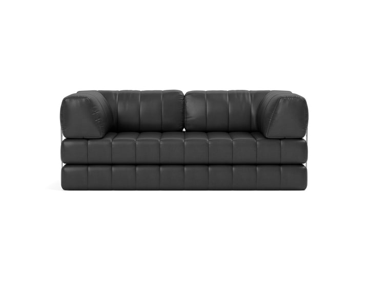 Canapea extensibila CozyPad cu brate 208x208cm, tesatura la alegere #material_550-faunal-black
