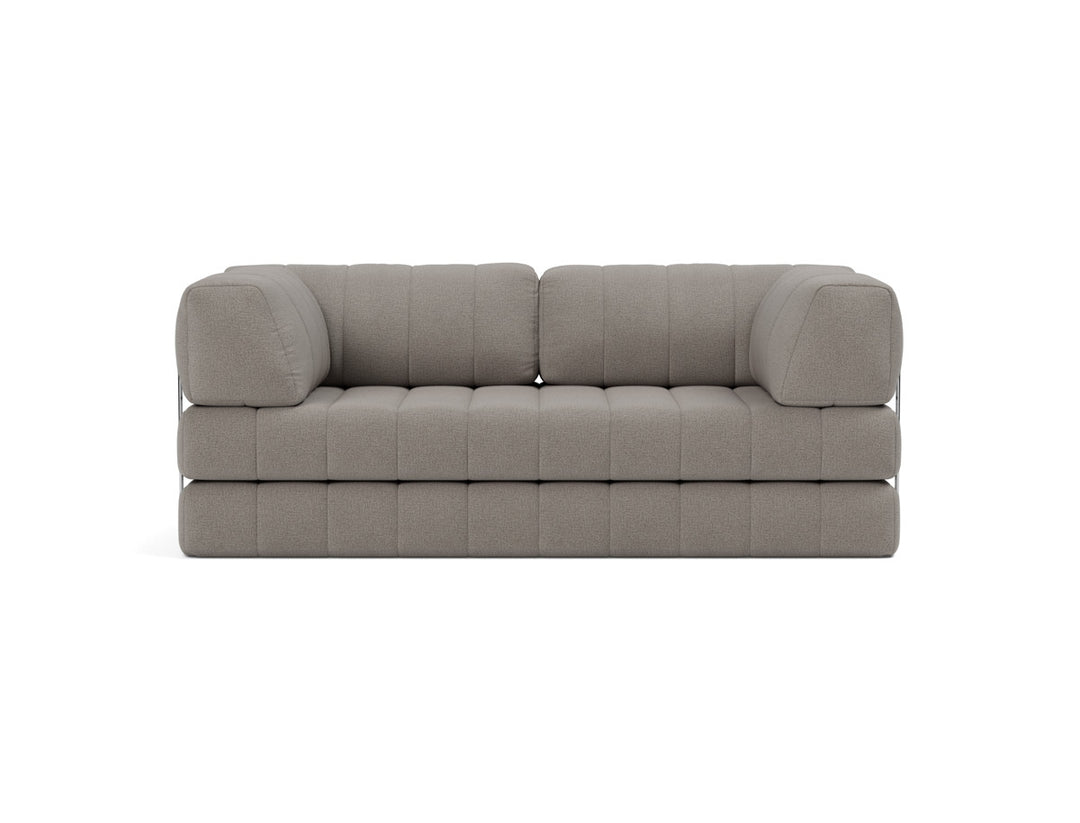 Canapea extensibila CozyPad cu brate 208x208cm, tesatura la alegere #material_521-mixed-dance-grey