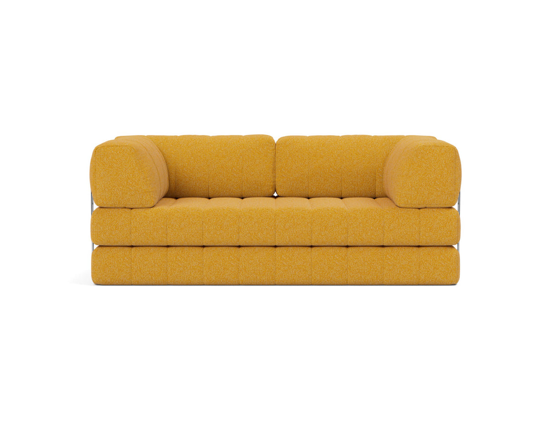 Canapea extensibila CozyPad cu brate 208x208cm, tesatura la alegere #material_536-boucl-ochre