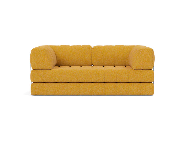 Canapea extensibila CozyPad cu brate 208x208cm, tesatura la alegere #material_536-boucl-ochre