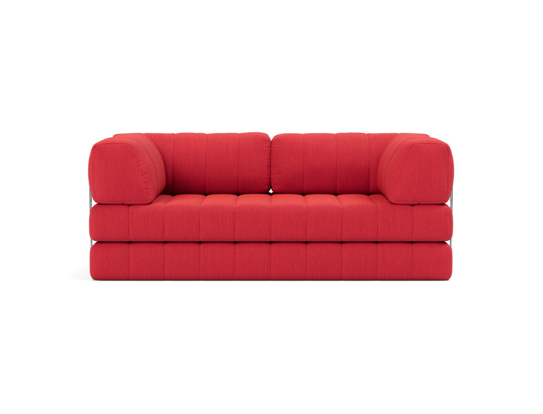 Canapea extensibila CozyPad cu brate 208x208cm, tesatura la alegere #material_511-elegance-red
