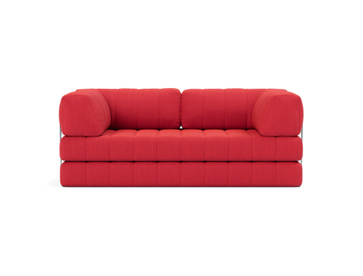 Canapea extensibila CozyPad cu brate 208x208cm, tesatura la alegere #material_511-elegance-red