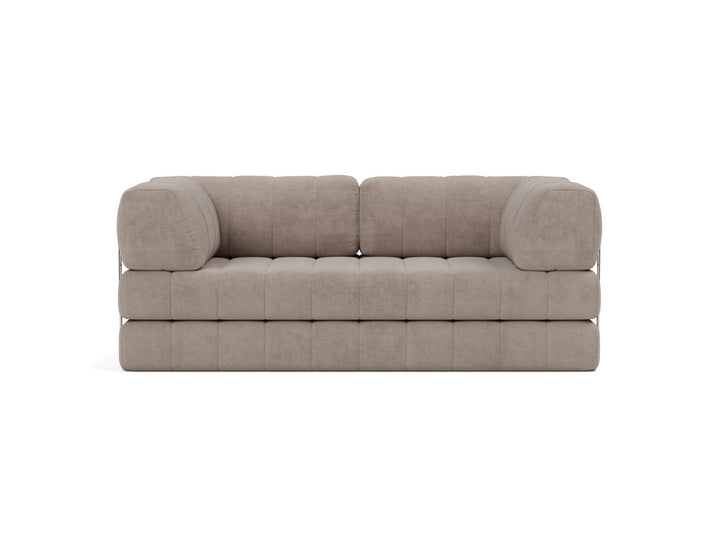 Canapea extensibila CozyPad cu brate 208x208cm, tesatura la alegere #material_318-cordufine-beige