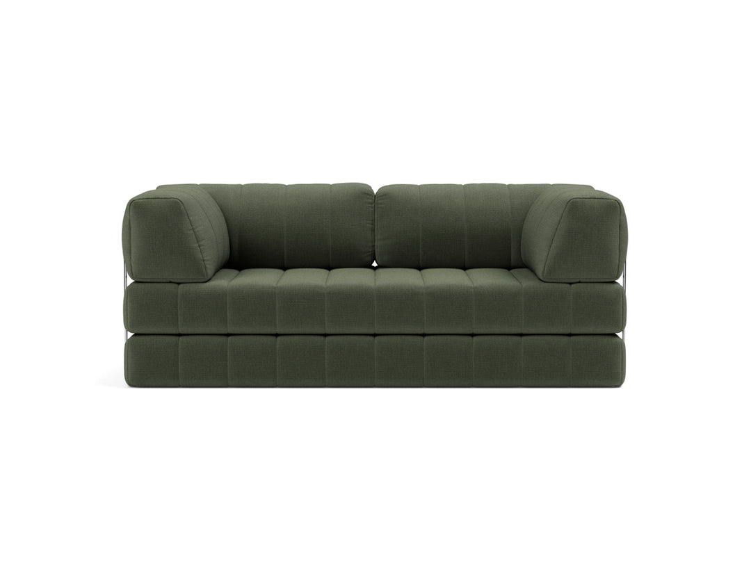 Canapea extensibila CozyPad cu brate 208x208cm, tesatura la alegere #material_413-esina-olive-green