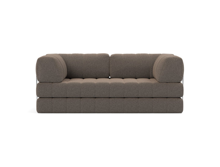 Canapea extensibila CozyPad cu brate 208x208cm, tesatura la alegere #material_530-boucl-taupe