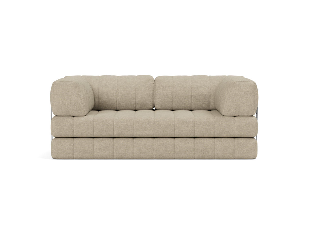 Canapea extensibila CozyPad cu brate 208x208cm, tesatura la alegere #material_356-taura-sand