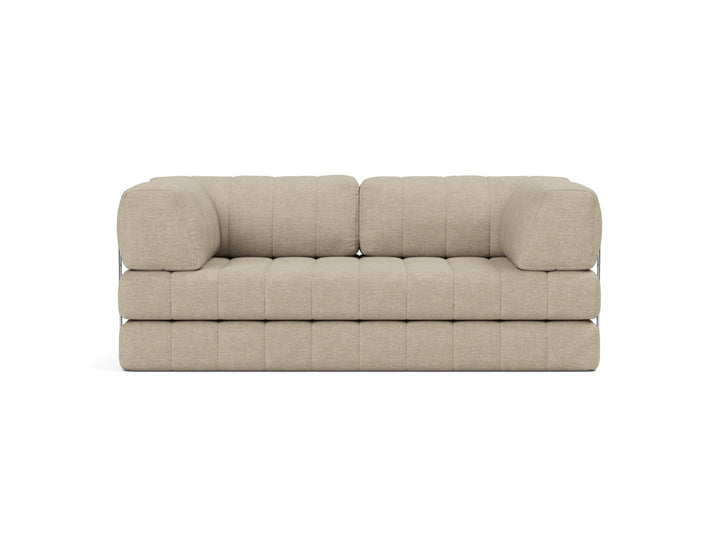 Canapea extensibila CozyPad cu brate 208x208cm, tesatura la alegere #material_356-taura-sand
