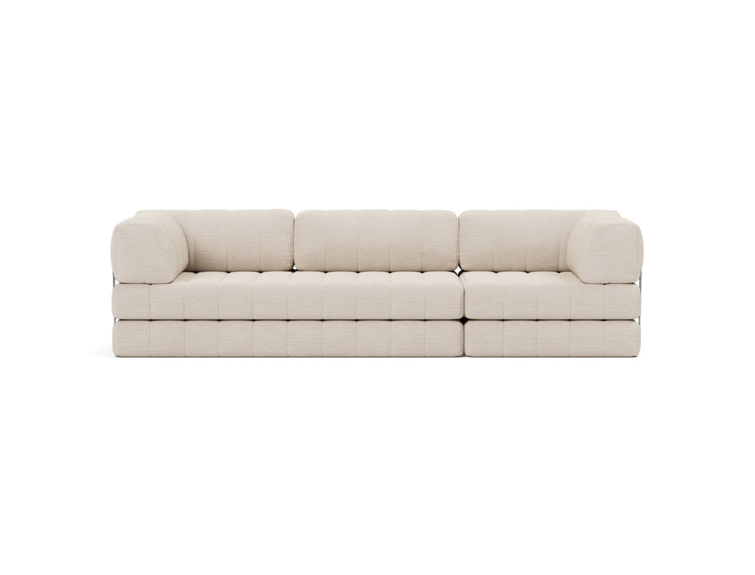 Canapea extensibila CozyPad Grand cu brate 312cm, tesatura la alegere #material_612-blida-sand-grey