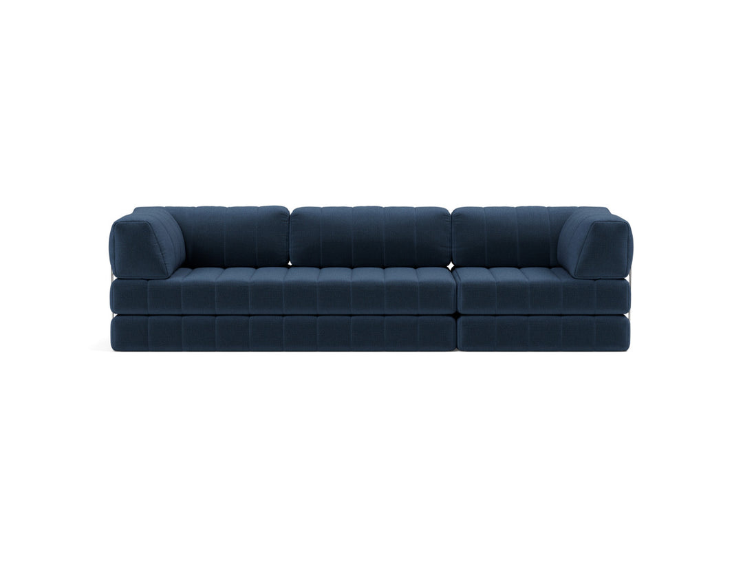 Canapea extensibila CozyPad Grand cu brate 312cm, tesatura la alegere #material_414-esina-indigo-blue