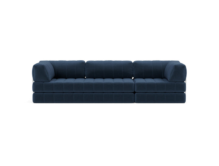 Canapea extensibila CozyPad Grand cu brate 312cm, tesatura la alegere #material_414-esina-indigo-blue