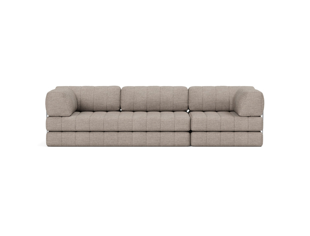 Canapea extensibila CozyPad Grand cu brate 312cm, tesatura la alegere #material_472-yuveno-warm-grey
