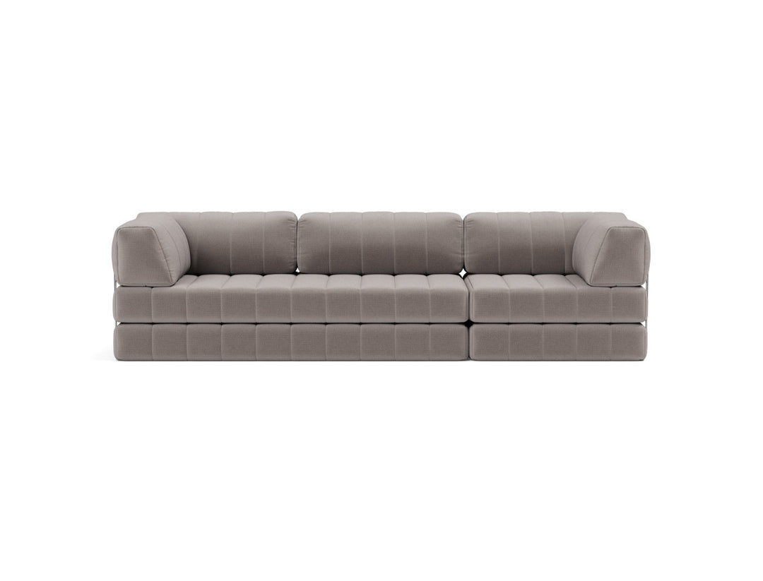 Canapea extensibila CozyPad Grand cu brate 312cm, tesatura la alegere #material_418-esina-truffle