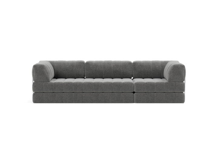 Canapea extensibila CozyPad Grand cu brate 312cm, tesatura la alegere #material_563-twist-charcoal