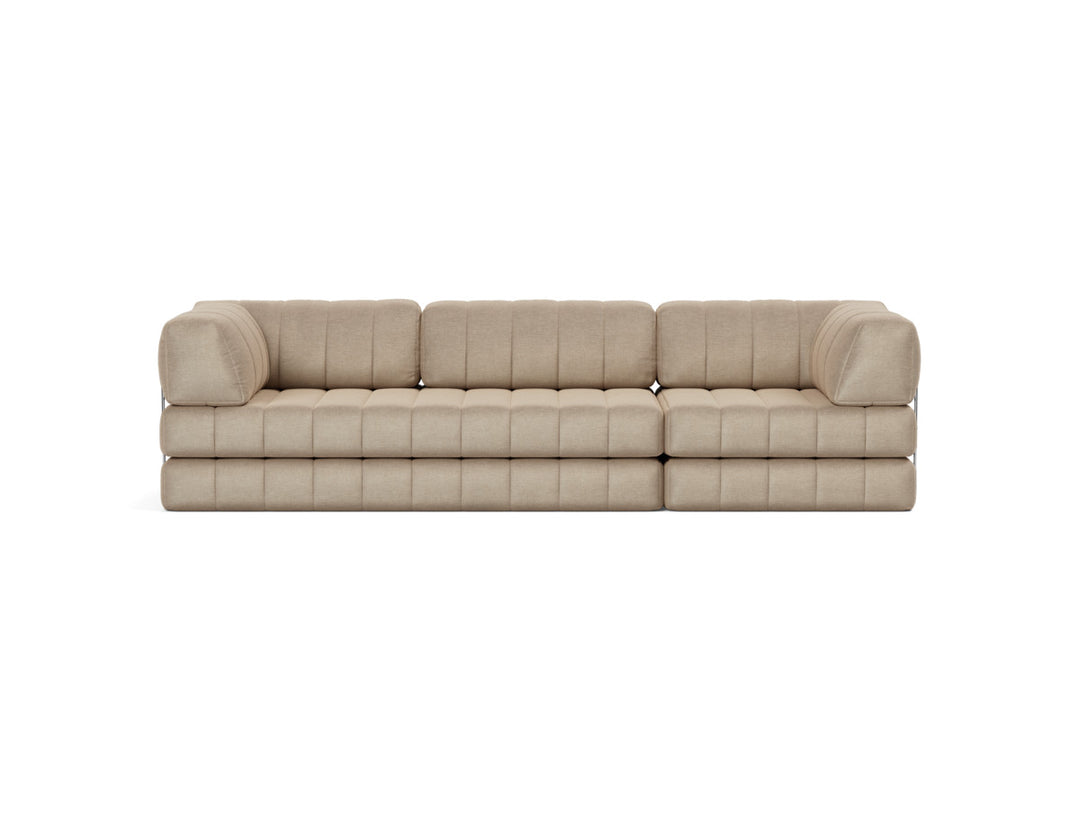 Canapea extensibila CozyPad Grand cu brate 312cm, tesatura la alegere #material_587-phobos-mocha