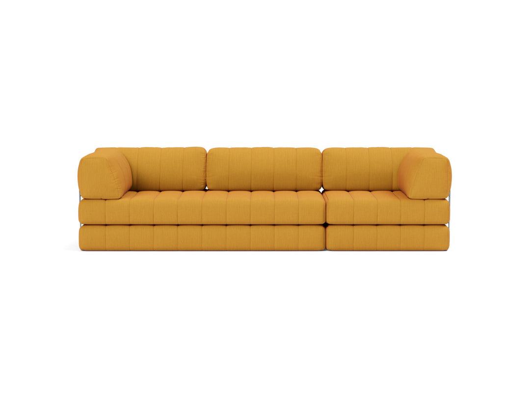 Canapea extensibila CozyPad Grand cu brate 312cm, tesatura la alegere #material_507-elegance-burned-curry