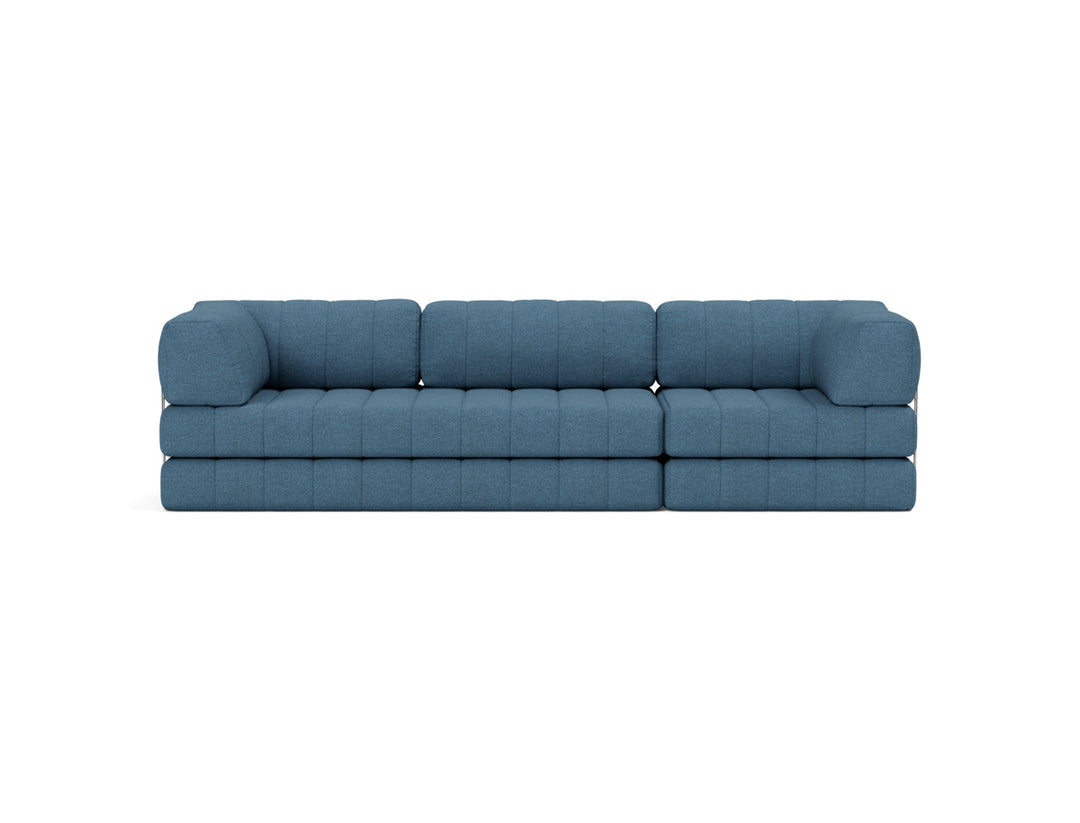 Canapea extensibila CozyPad Grand cu brate 312cm, tesatura la alegere #material_302-weda-blue