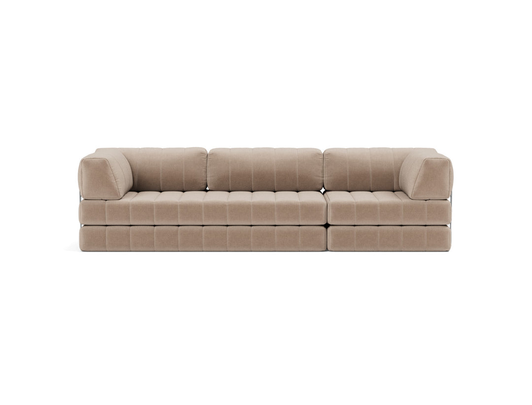 Canapea extensibila CozyPad Grand cu brate 312cm, tesatura la alegere #material_417-esina-mocha