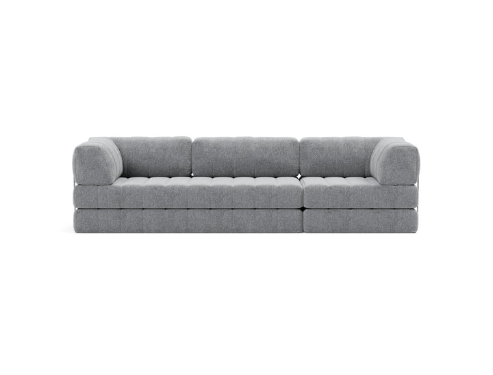 Canapea extensibila CozyPad Grand cu brate 312cm, tesatura la alegere #material_565-twist-granite
