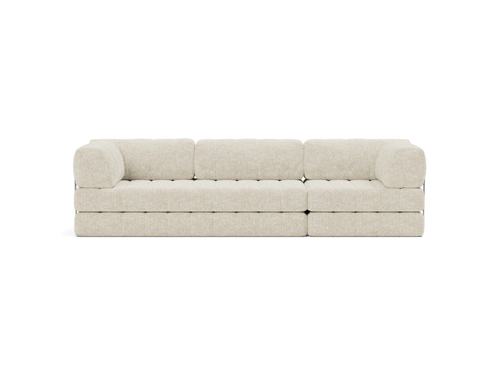 Canapea extensibila CozyPad Grand cu brate 312cm, tesatura la alegere #material_357-taura-off-white