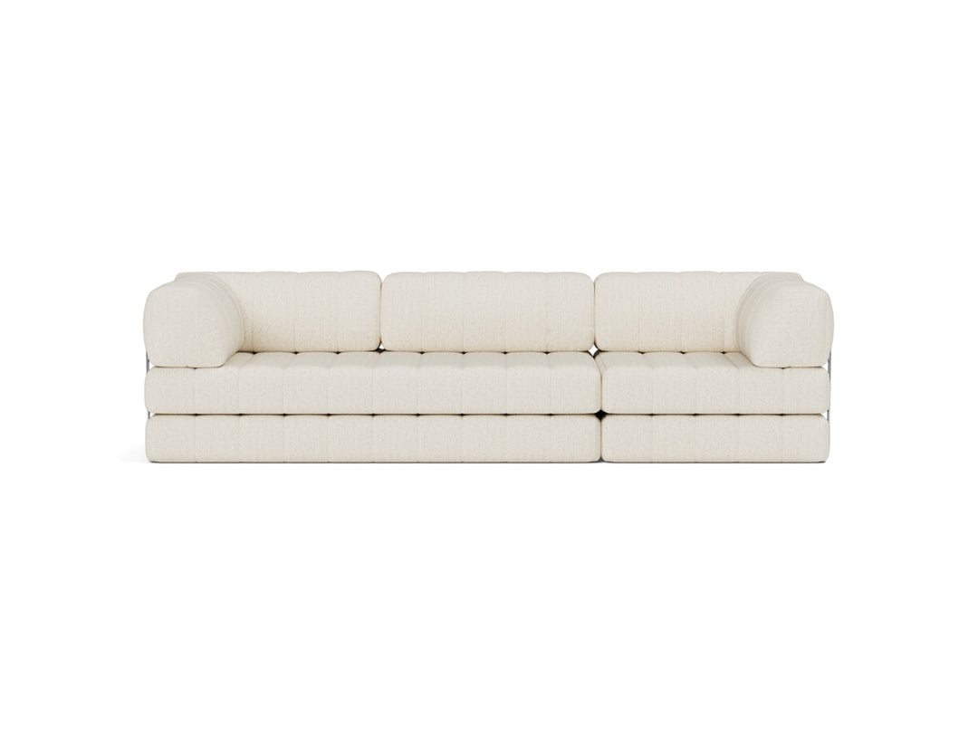 Canapea extensibila CozyPad Grand cu brate 312cm, tesatura la alegere #material_531-boucl-off-white