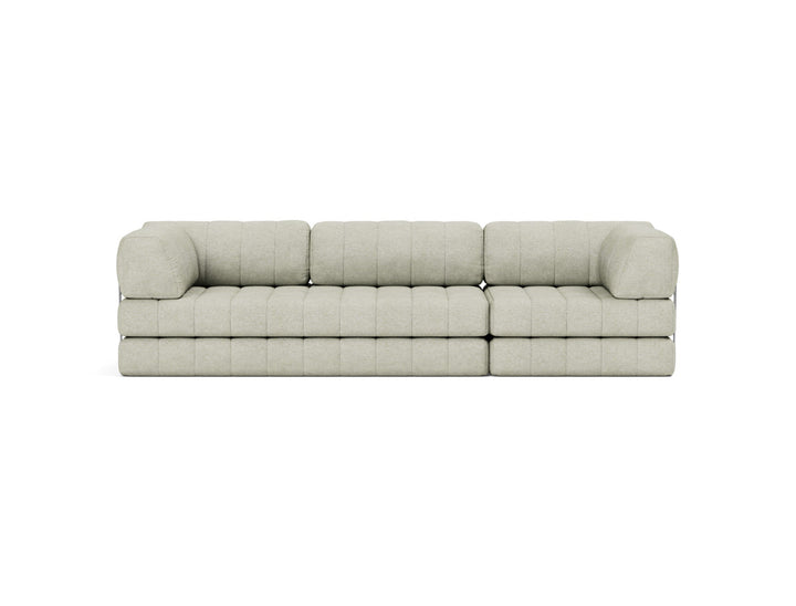 Canapea extensibila CozyPad Grand cu brate 312cm, tesatura la alegere #material_280-avella-sand